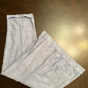 Women’s 100% linen pants. Size XL. Waist 32in, rise 13in, inseam 23.5 in